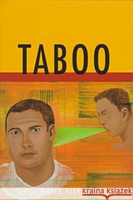 Taboo Boyer Rickel 9780299162603 University of Wisconsin Press - książka