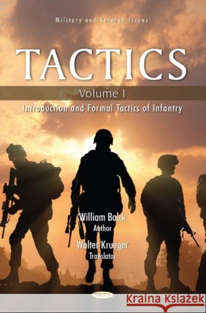 Tactics. Volume I  9781685072728 Nova Science Publishers Inc - książka