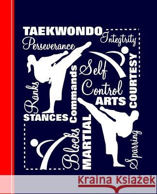 Taekwondo: Diary Weekly Spreads January to December Shayley Stationery Books 9781077799523 Independently Published - książka