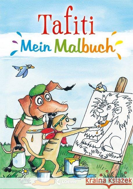 Tafiti - Mein Malbuch  9783785584149 Loewe Verlag - książka