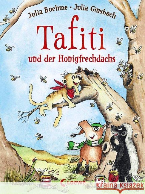 Tafiti und der Honigfrechdachs Boehme, Julia 9783785581889 Loewe Verlag - książka