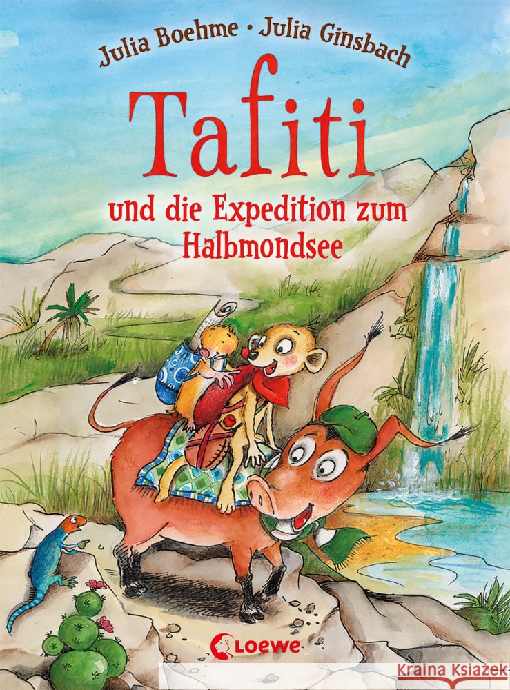 Tafiti und die Expedition zum Halbmondsee (Band 18) Boehme, Julia 9783743212077 Loewe - książka