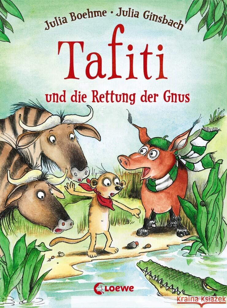 Tafiti und die Rettung der Gnus (Band 16) Boehme, Julia 9783743207257 Loewe - książka