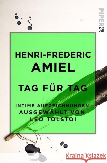 Tag für Tag Amiel, Henri-Frederic 9783492550307 Piper Edition - książka