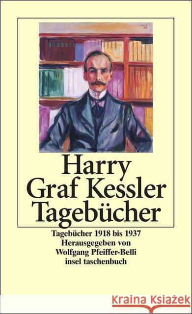 Tagebücher 1918-1937 Kessler, Harry Graf Pfeiffer-Belli, Wolfgang  9783458334798 Insel, Frankfurt - książka