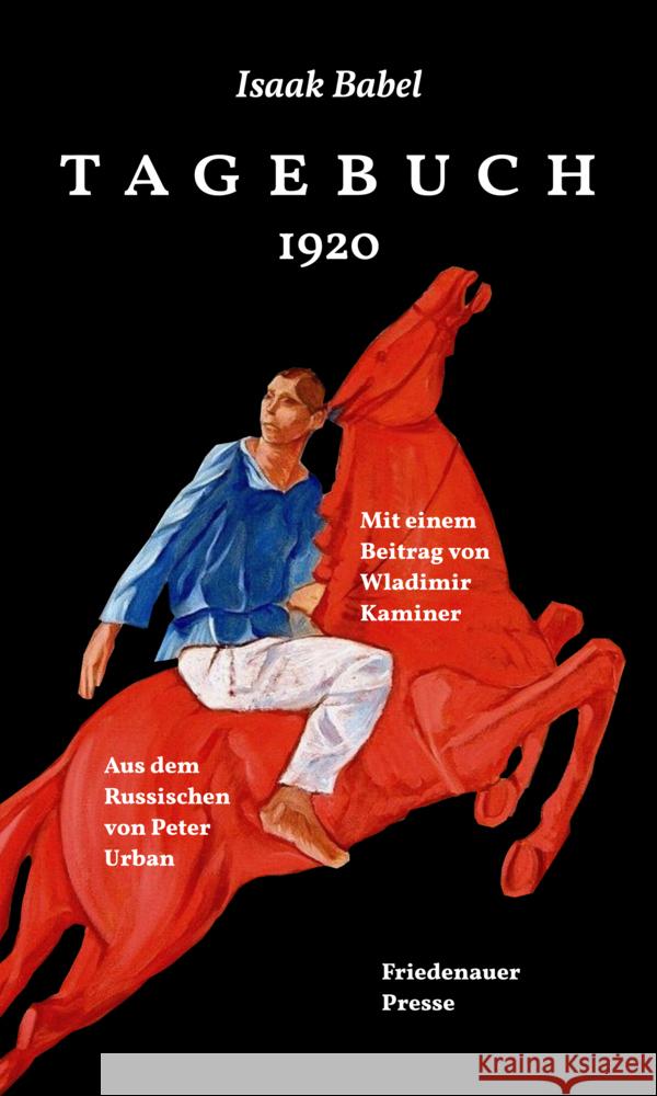 Tagebuch 1920 Babel, Isaak 9783751880251 Friedenauer Presse - książka