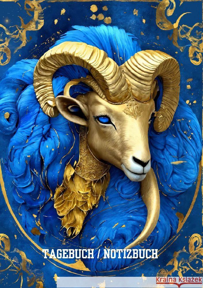 Tagebuch  / Notizbuch   Sternzeichen    Widder Meinecke, Willi 9783384207777 tredition - książka