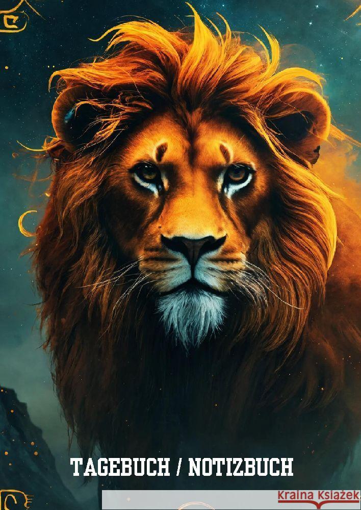 Tagebuch / Notizbuch  Sternzeichen  Löwe Meinecke, Willi 9783384188373 tredition - książka