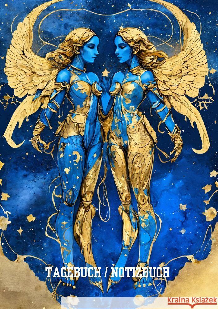 Tagebuch / Notizbuch  Sternzeichen  Zwilling Meinecke, Willi 9783384207623 tredition - książka