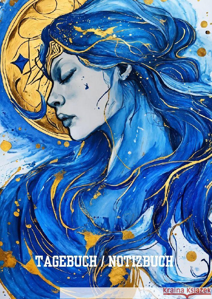 Tagebuch / Notizbuch Sternzeichen Wassermann Meinecke, Willi 9783384207487 tredition - książka