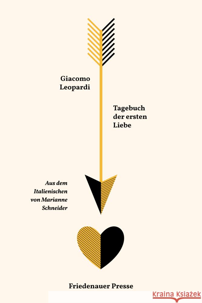 Tagebuch der ersten Liebe Leopardi, Giacomo 9783751806404 Matthes & Seitz Berlin - książka