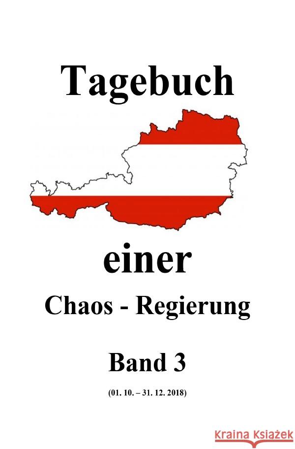 Tagebuch einer Chaos - Regierung   Band 3 Moser, Friedrich 9783819763298 epubli - książka