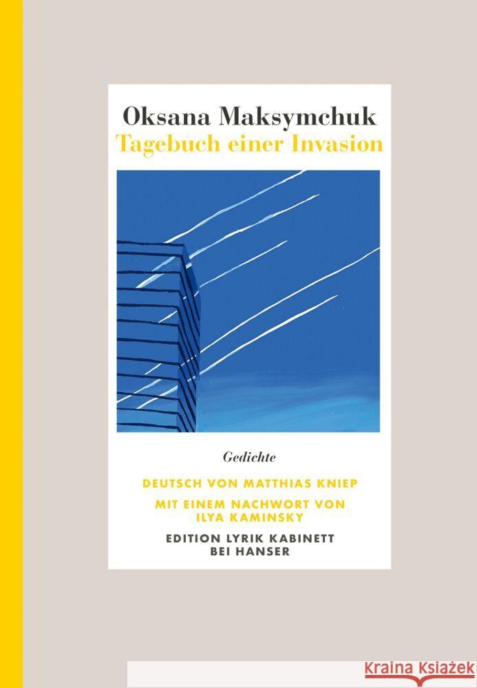 Tagebuch einer Invasion Maksymchuk, Oksana 9783446284562 Hanser - książka