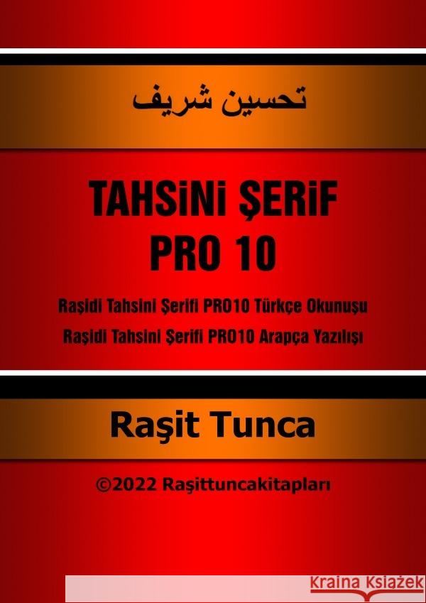 Tahsini Serif PRO10 A4 Soft Cover Tunca, Rasit 9783756556458 epubli - książka