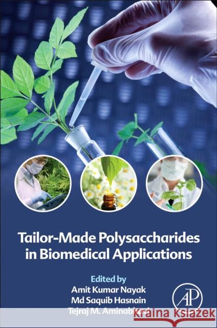 Tailor-Made Polysaccharides in Biomedical Applications Amit Kumar Nayak MD Saquib Hasnain Tejraj Aminabhavi 9780128213445 Academic Press - książka