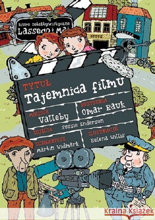 Tajemnica filmu Martin Widmark 9788377762059 Zakamarki - książka