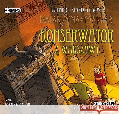 Tajemnice starego pałacu. Konserwator... audiobook Majgier Katarzyna 9788381462594 Heraclon - książka