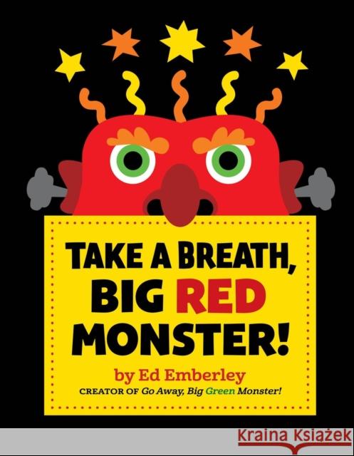 Take a Breath, Big Red Monster! Ed Emberley 9780316571814 LB Kids - książka