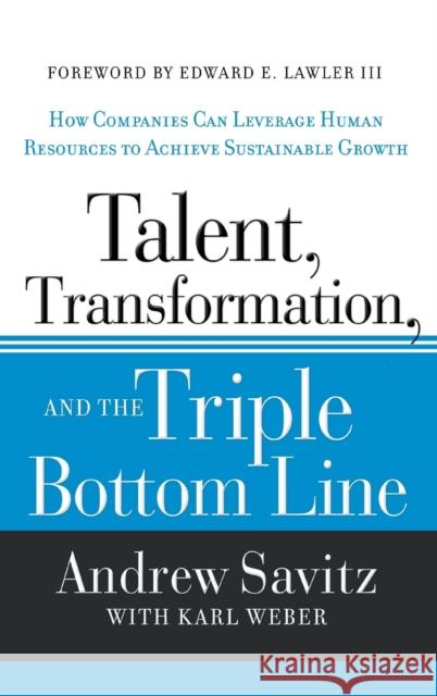 Talent, Transformation & Tripl Savitz, Andrew 9781118140970  - książka