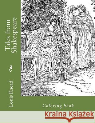 Tales from Shakespeare: Coloring book Guido, Monica 9781719095914 Createspace Independent Publishing Platform - książka