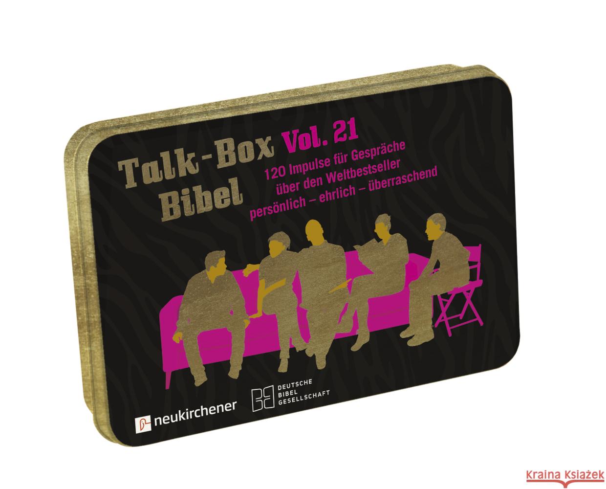 Talk-Box Vol. 21 - Bibel Filker, Claudia, Schott, Hanna, Ebel, Konstanze 9783761569887 Neukirchener Verlag - książka
