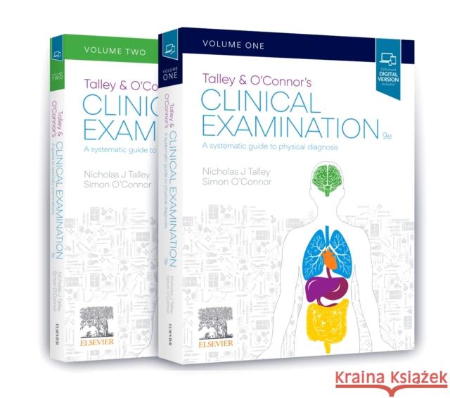 Talley and O'Connor's Clinical Examination - 2-Volume Set Nicholas J. Talley Simon O'Connor 9780729544245 Elsevier Australia - książka