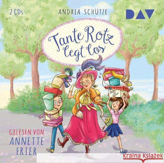 Tante Rotz legt los, 2 Audio-CDs : Lesung mit Annette Frier, Lesung. CD Standard Audio Format Schütze, Andrea 9783742406552 Der Audio Verlag, DAV - książka