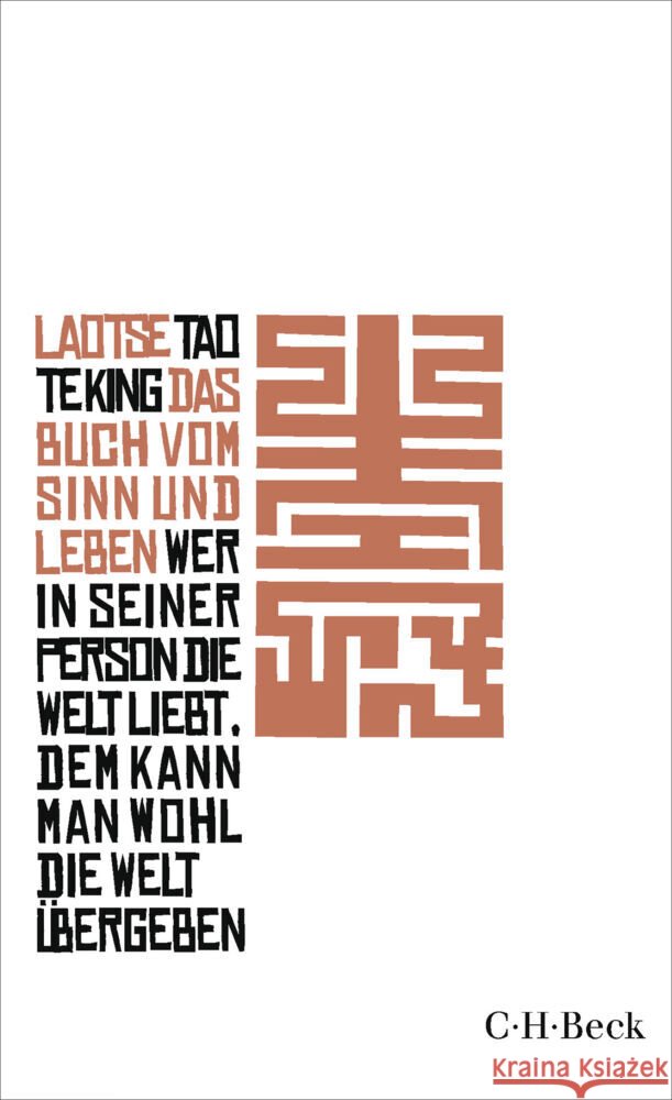 Tao te king Laotse 9783406842856 Beck - książka