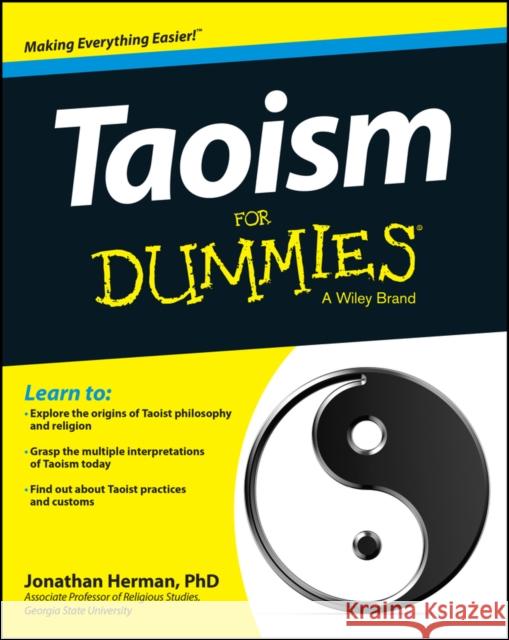 Taoism For Dummies Jonathan Herman 9781118423967  - książka