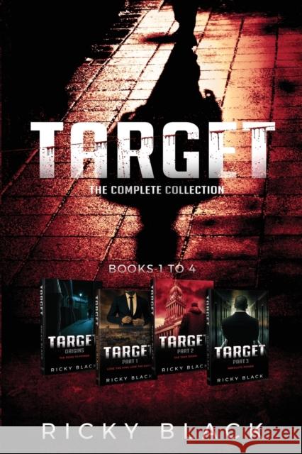 Target Complete Series Boxset: A Leeds Crime Fiction Thriller Ricky Black 9781916905207 Ricky Black Books - książka