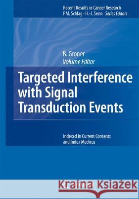 Targeted Interference with Signal Transduction Events  9783540312086 SPRINGER-VERLAG BERLIN AND HEIDELBERG GMBH &  - książka