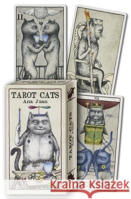 Tarot Cats Ana Juan 9780738770185 Llewellyn Publications - książka