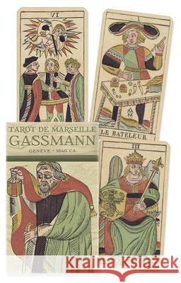 Tarot de Marseille: Gassmann: Anima Antiqua Lo Scarabeo 9780738781938 Llewellyn Publications - książka