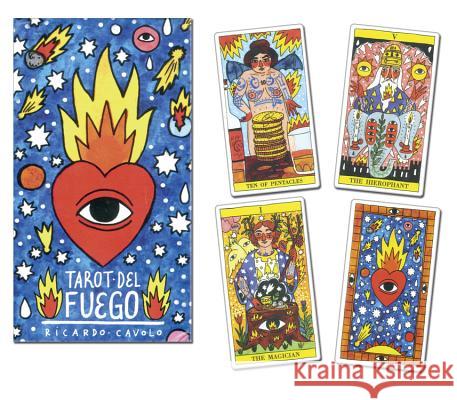 Tarot del Fuego Ricardo Cavolo 9780738749945 Llewellyn Publications - książka