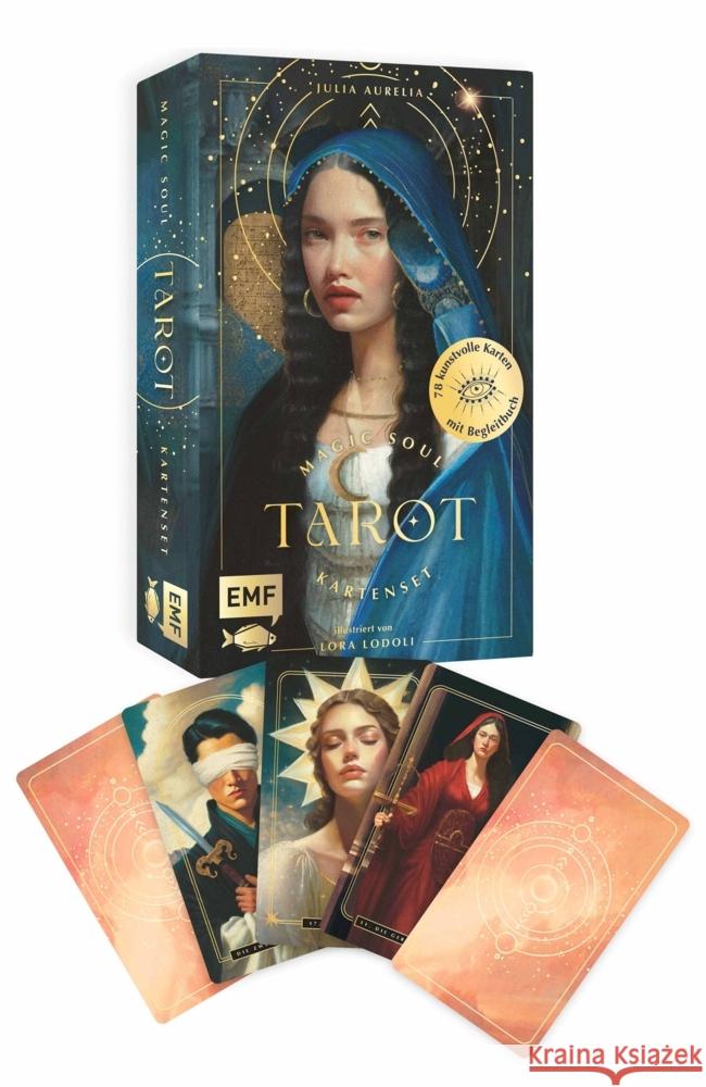 Tarot-Kartenset: Magic Soul Tarot Aurelia, Julia 9783745919455 Edition Michael Fischer - książka