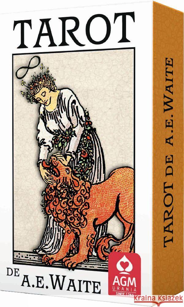 Tarot of A.E. Waite (Premium Edition, Standard, French), m. 1 Buch, m. 78 Beilage Waite, Arthur Edward 9783038194637 Königsfurt Urania - książka