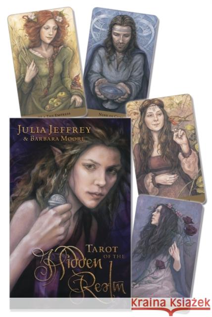 Tarot of the Hidden Realm Julia Jeffrey 9780738730424  - książka