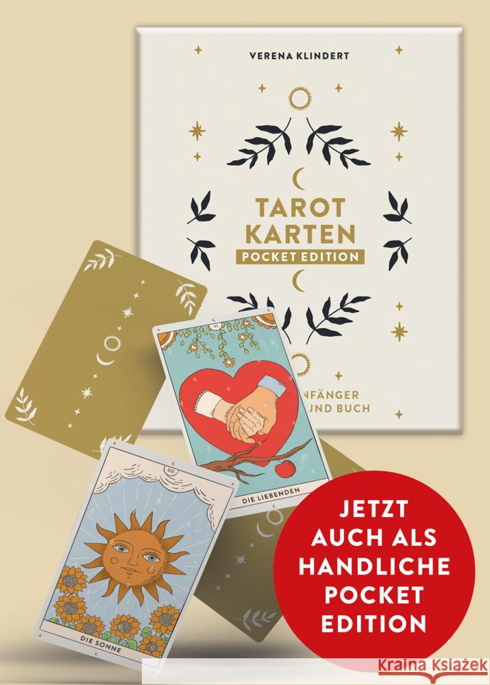 Tarotkarten Pocket Edition Klindert, Verena 4250940200343 YUNA - książka