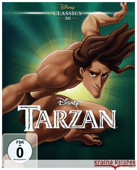 Tarzan, 1 Blu-ray  8717418516697 Walt Disney Studios Home Entertainment - książka