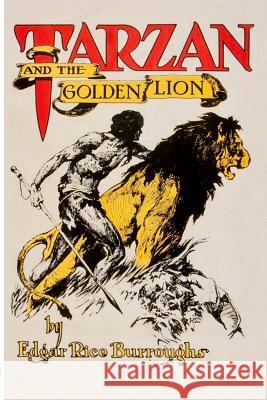 Tarzan and the Golden Lion Edgar Rice Burroughs 9781947964846 Fiction House - książka