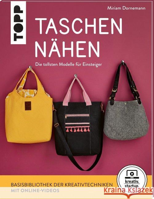 Taschen nähen Dornemann, Miriam 9783772468872 Frech - książka