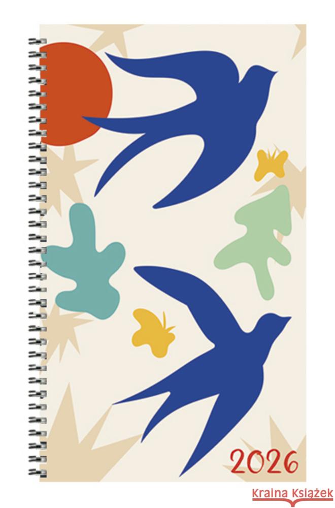 Taschenkalender Youngtimer Vögel 2026  9783731892045 Korsch - książka