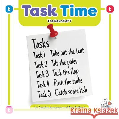 Task Time: The Sound of T Cynthia Amoroso Peg Ballard 9781503880382 First Steps - książka