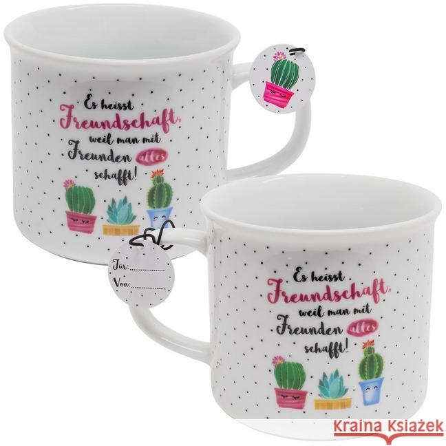 Tasse mit Kaktus 