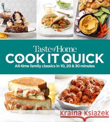 Taste of Home Cook It Quick Taste of Home 9781621459316 Trusted Media Brands - książka