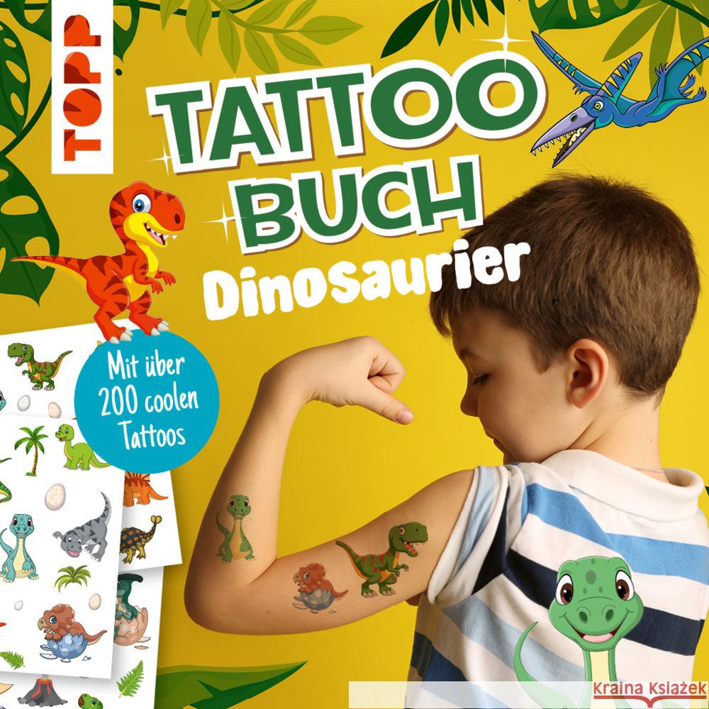Tattoobuch Dinosaurier frechverlag 9783735890801 Frech - książka