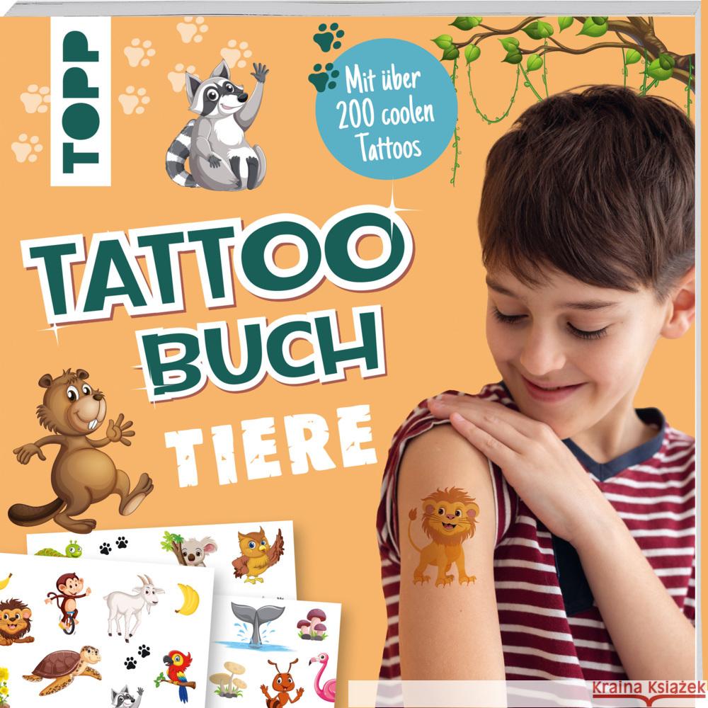 Tattoobuch Tiere frechverlag 9783735891822 Frech - książka