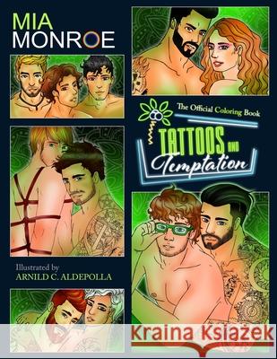 Tattoos and Temptation: The Official Coloring Book Monroe, Mia 9781087950846 Indy Pub - książka