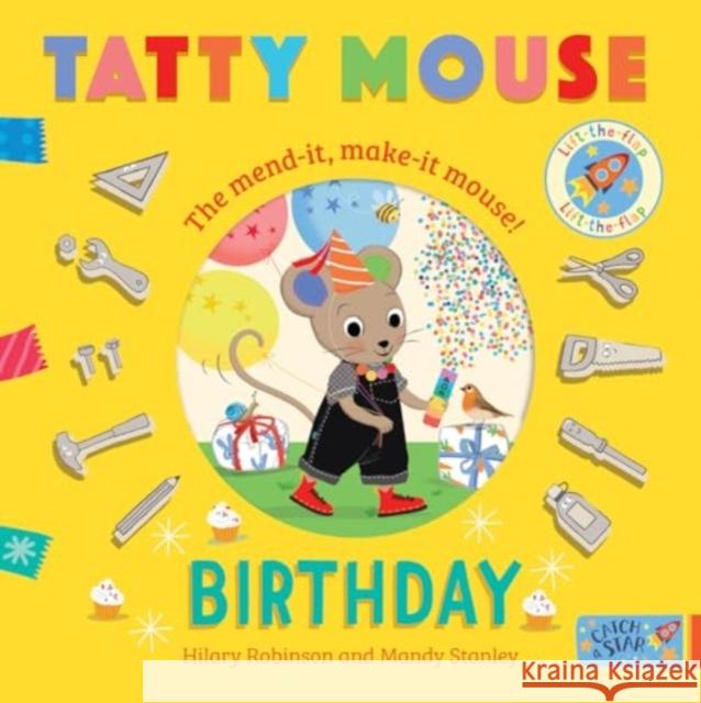 Tatty Mouse Birthday Hilary Robinson 9781915167781 New Frontier Publishing - książka