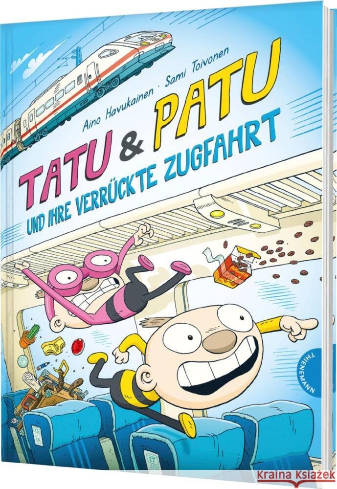 Tatu & Patu 5: Tatu & Patu und ihre verrückte Zugfahrt Toivonen, Sami 9783522460729 Thienemann in der Thienemann-Esslinger Verlag - książka